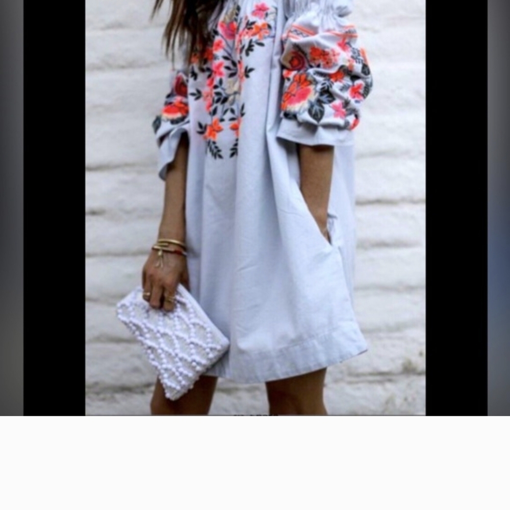 Free People Fleur Du Jour Mini Dress SM - Picture 11 of 16